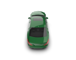 Modern car isolated on background. 3d rendering - illustration png