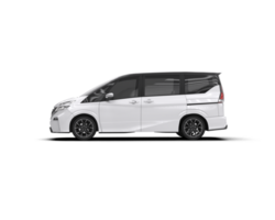 Modern car isolated on background. 3d rendering - illustration png