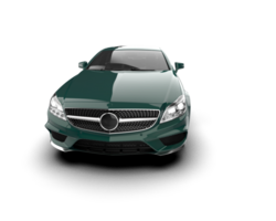 Modern car isolated on background. 3d rendering - illustration png