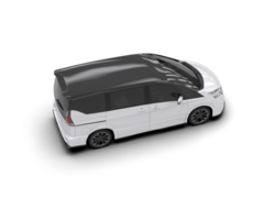 Modern car isolated on background. 3d rendering - illustration png