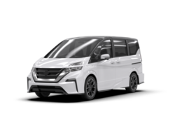 Modern car isolated on background. 3d rendering - illustration png