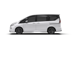Modern car isolated on background. 3d rendering - illustration png