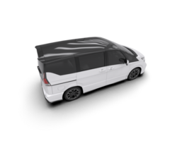 Modern car isolated on background. 3d rendering - illustration png