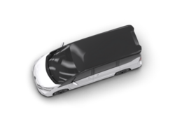 Modern car isolated on background. 3d rendering - illustration png