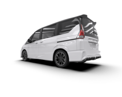 Modern car isolated on background. 3d rendering - illustration png
