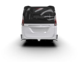 Modern car isolated on background. 3d rendering - illustration png