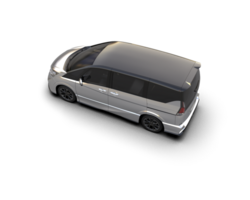 Modern car isolated on background. 3d rendering - illustration png