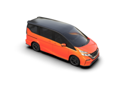 Modern car isolated on background. 3d rendering - illustration png