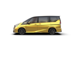 Modern car isolated on background. 3d rendering - illustration png