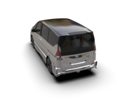 Modern car isolated on background. 3d rendering - illustration png