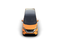 Modern car isolated on background. 3d rendering - illustration png
