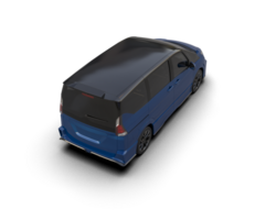 Modern car isolated on background. 3d rendering - illustration png