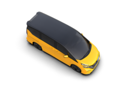 Modern car isolated on background. 3d rendering - illustration png