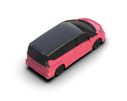 Modern car isolated on background. 3d rendering - illustration png