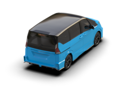 Modern car isolated on background. 3d rendering - illustration png