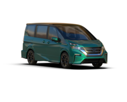 Modern car isolated on background. 3d rendering - illustration png