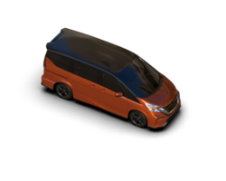 Modern car isolated on background. 3d rendering - illustration png