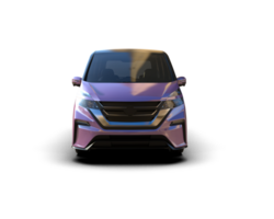 Modern car isolated on background. 3d rendering - illustration png