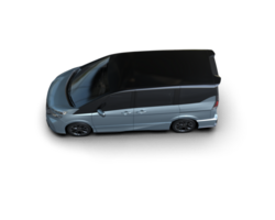 Modern car isolated on background. 3d rendering - illustration png