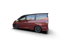 Modern car isolated on background. 3d rendering - illustration png