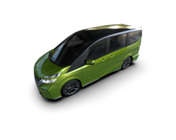 Modern car isolated on background. 3d rendering - illustration png