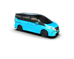 Modern car isolated on background. 3d rendering - illustration png