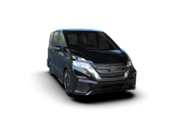 Modern car isolated on background. 3d rendering - illustration png