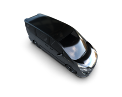 Modern car isolated on background. 3d rendering - illustration png