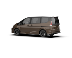 Modern car isolated on background. 3d rendering - illustration png