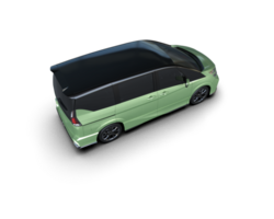 Modern car isolated on background. 3d rendering - illustration png