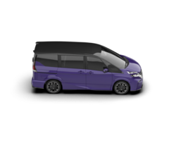 Modern car isolated on background. 3d rendering - illustration png