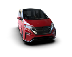 Modern car isolated on background. 3d rendering - illustration png