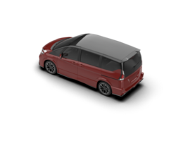Modern car isolated on background. 3d rendering - illustration png