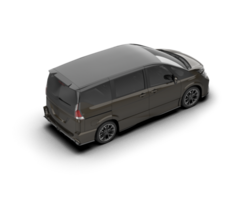 Modern car isolated on background. 3d rendering - illustration png