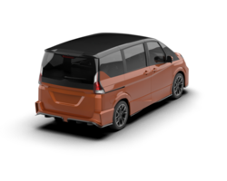 Modern car isolated on background. 3d rendering - illustration png