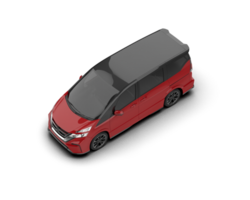 Modern car isolated on background. 3d rendering - illustration png