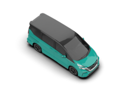 Modern car isolated on background. 3d rendering - illustration png