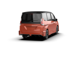 Modern car isolated on background. 3d rendering - illustration png
