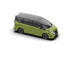 Modern car isolated on background. 3d rendering - illustration png