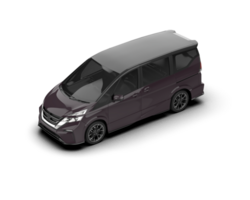 Modern car isolated on background. 3d rendering - illustration png