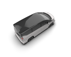 Modern car isolated on background. 3d rendering - illustration png