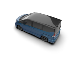 Modern car isolated on background. 3d rendering - illustration png