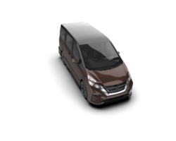 Modern car isolated on background. 3d rendering - illustration png