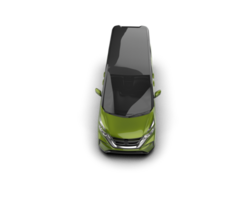 Modern car isolated on background. 3d rendering - illustration png