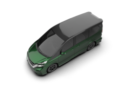 Modern car isolated on background. 3d rendering - illustration png
