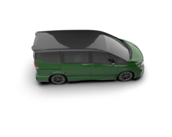 Modern car isolated on background. 3d rendering - illustration png