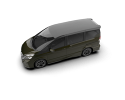 Modern car isolated on background. 3d rendering - illustration png