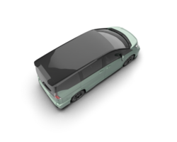 Modern car isolated on background. 3d rendering - illustration png