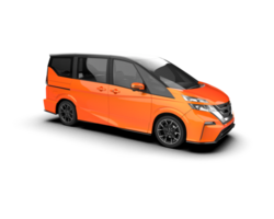 Modern car isolated on background. 3d rendering - illustration png