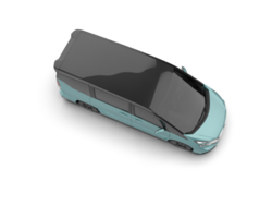 Modern car isolated on background. 3d rendering - illustration png